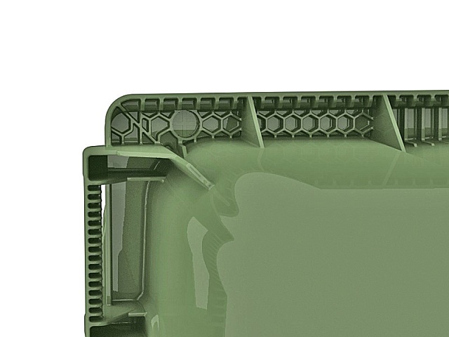 Пластиковый контейнер для мусора МКП 660 л. (780x1370x1218 мм)