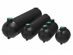 Подземные полимерные баки для дизтоплива, нефтепродуктов, химических веществ и воды
